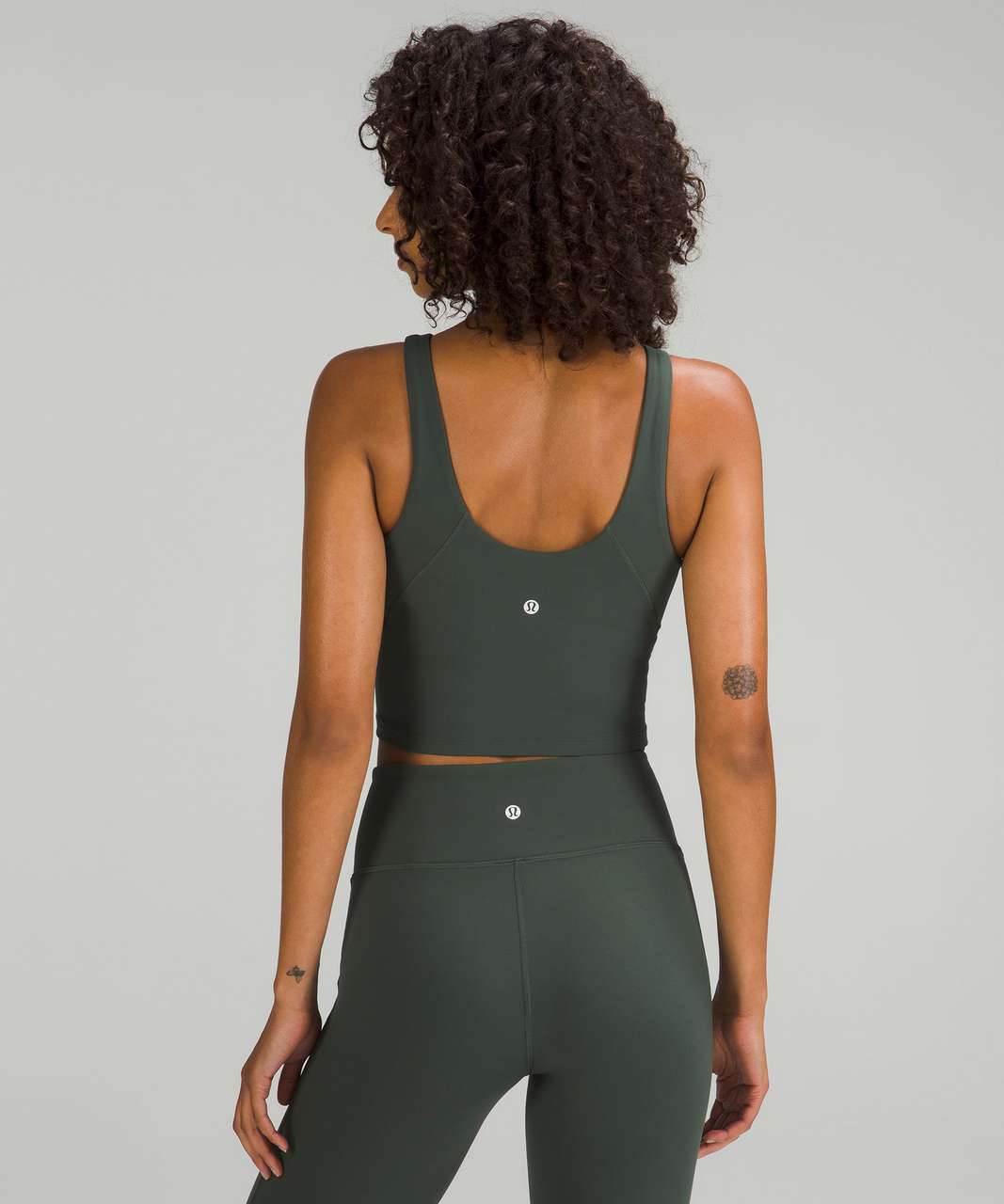 Lululemon SenseKnit Running Tank Top - Smoked Spruce - lulu fanatics