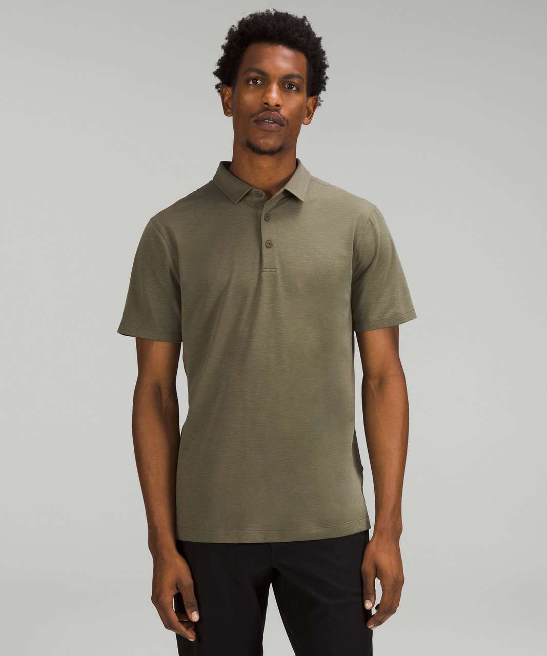 Lululemon Evolution Short Sleeve Polo Shirt - Carob Brown