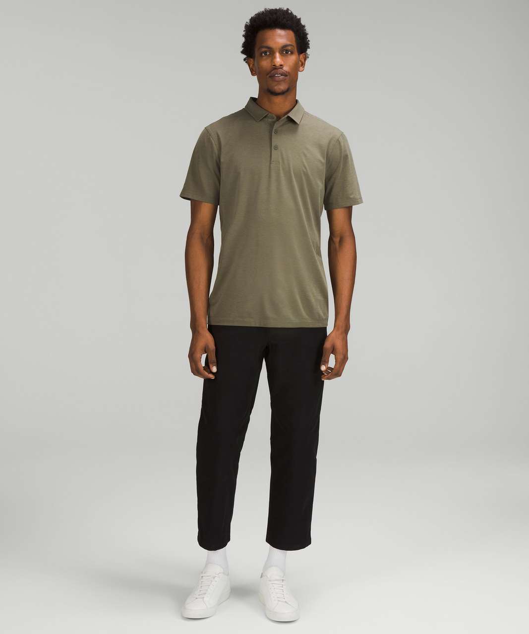 Lululemon Evolution Short Sleeve Polo Shirt - Carob Brown