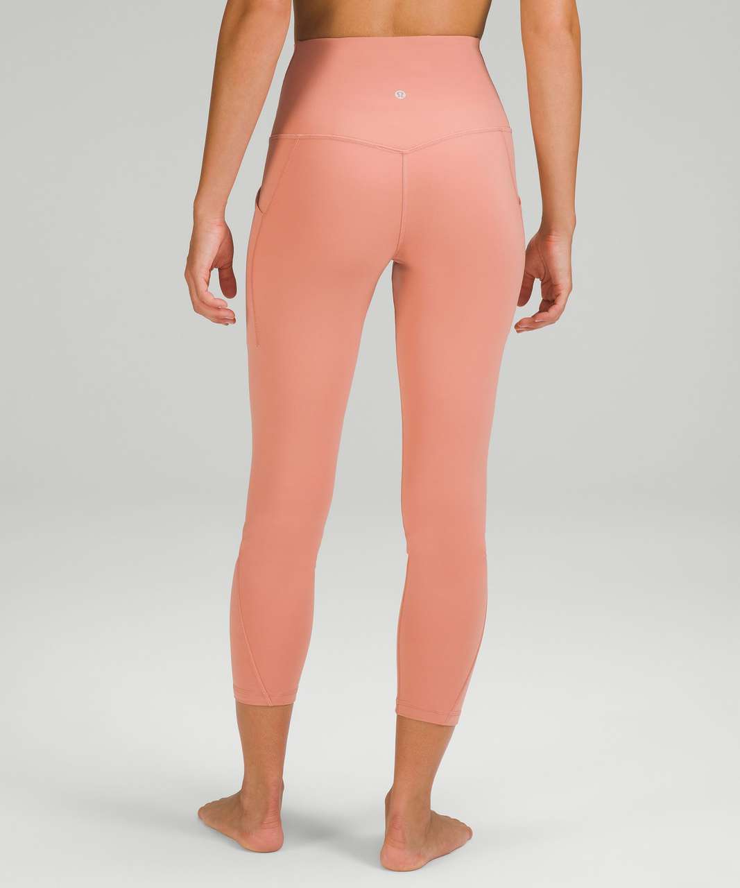 Lululemon Pink Align 25 Yoga Pants High Rise Women Leggings Size