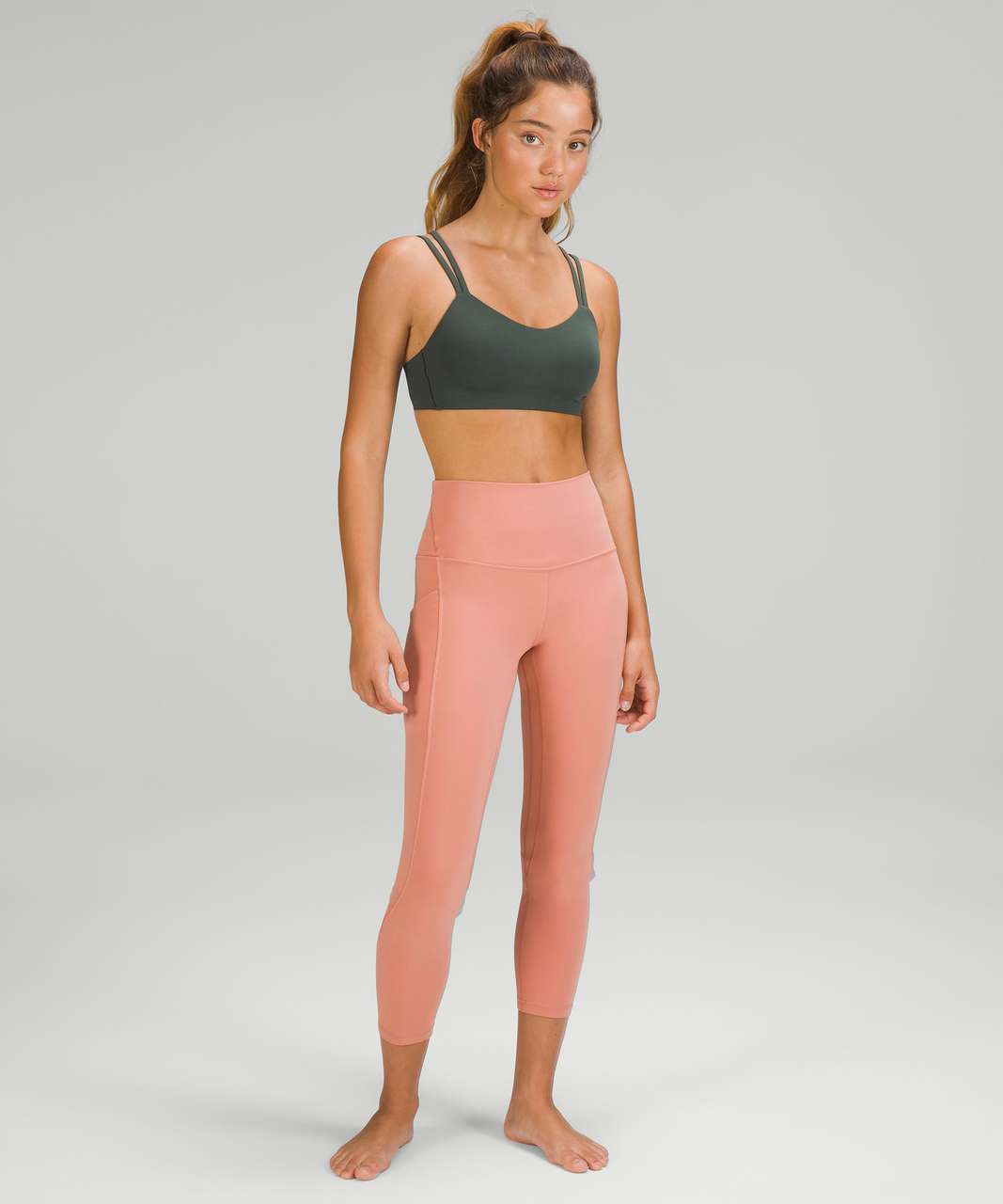 Lululemon Align High-Rise Pant with Pockets 25" - Pink Savannah