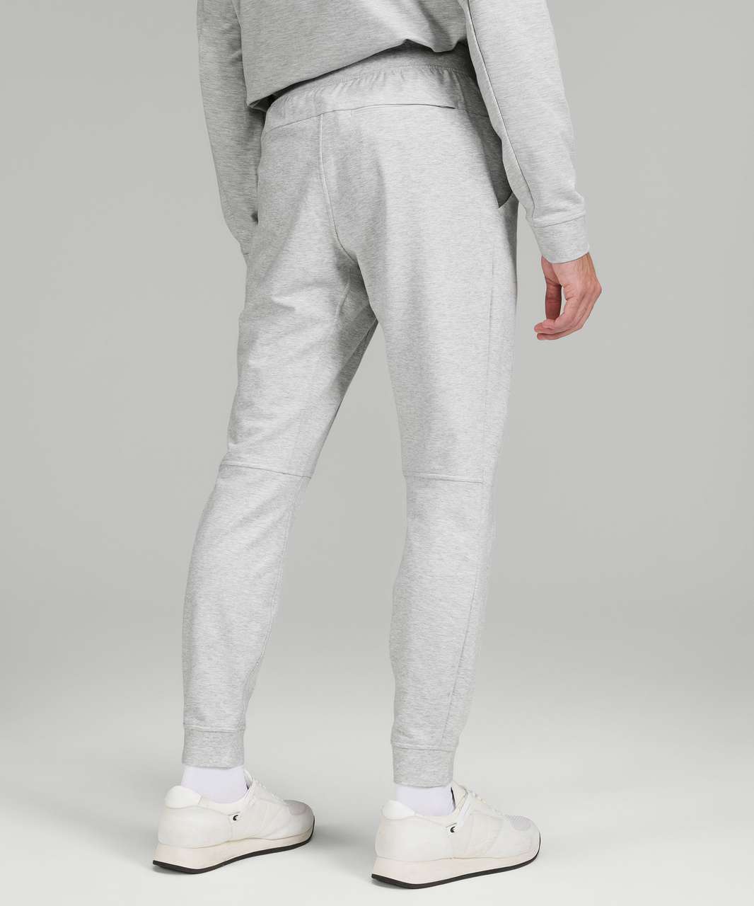 Lululemon City Sweat Jogger - Heathered Ultra Light Grey / Sea Salt