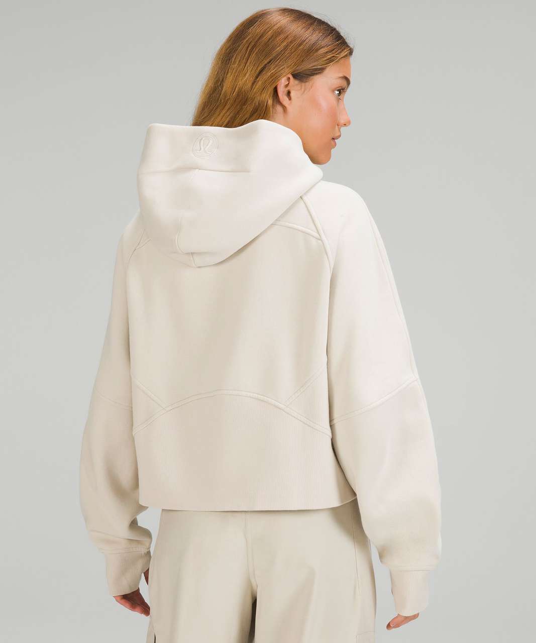 Lululemon Scuba Oversized Full Zip - Natural Ivory