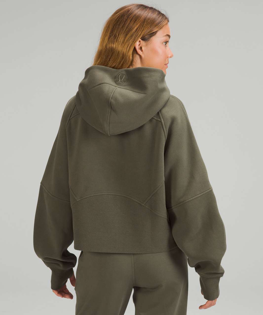 Lululemon Scuba Oversized Full Zip - Carob Brown