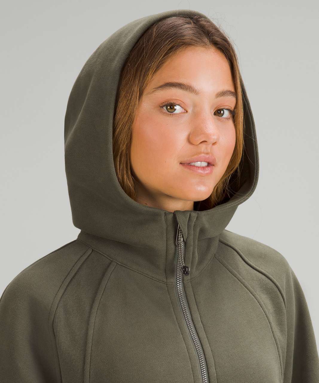 Lululemon Scuba Oversized Full Zip - Carob Brown