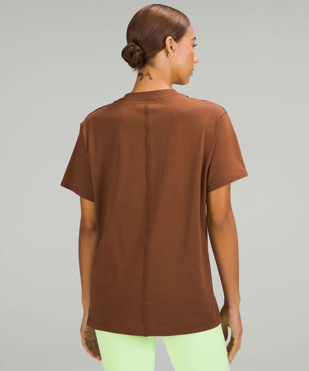 Lululemon All Yours Cotton T-Shirt - Roasted Brown