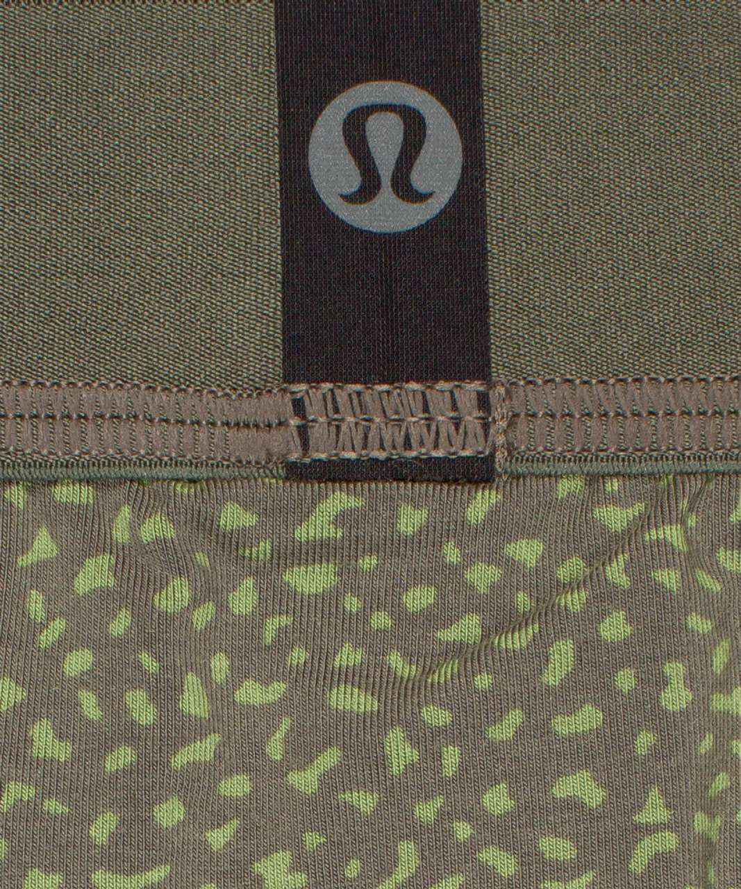 Lululemon Always In Motion Boxer 5" 5 Pack - Heathered Roasted Brown / Canyon Rock / Compact Camo Carob Brown Green Foliage / Heathered Icing Blue / Tidewater Teal