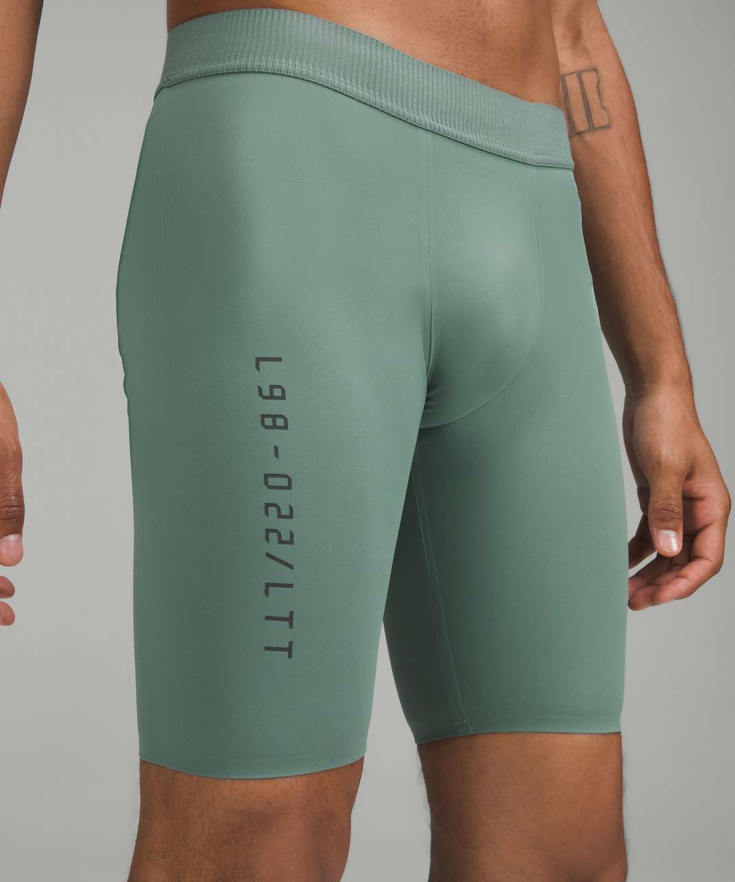 Lululemon License to Train Tight 21” Dove Grey Men’s Size MEDIUM NWT NEW $98