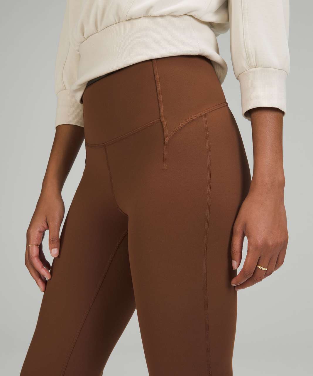 32.5” inseam SHR Butternut Brown Groove pants (2) on 5'2