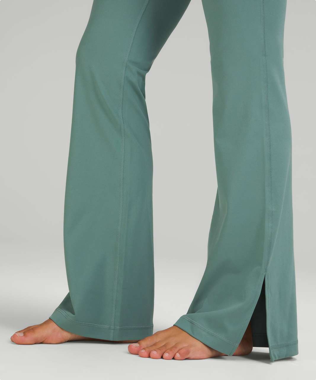 Lululemon Groove Super-High-Rise Flared Pant *Nulu - Kelly Green - lulu  fanatics