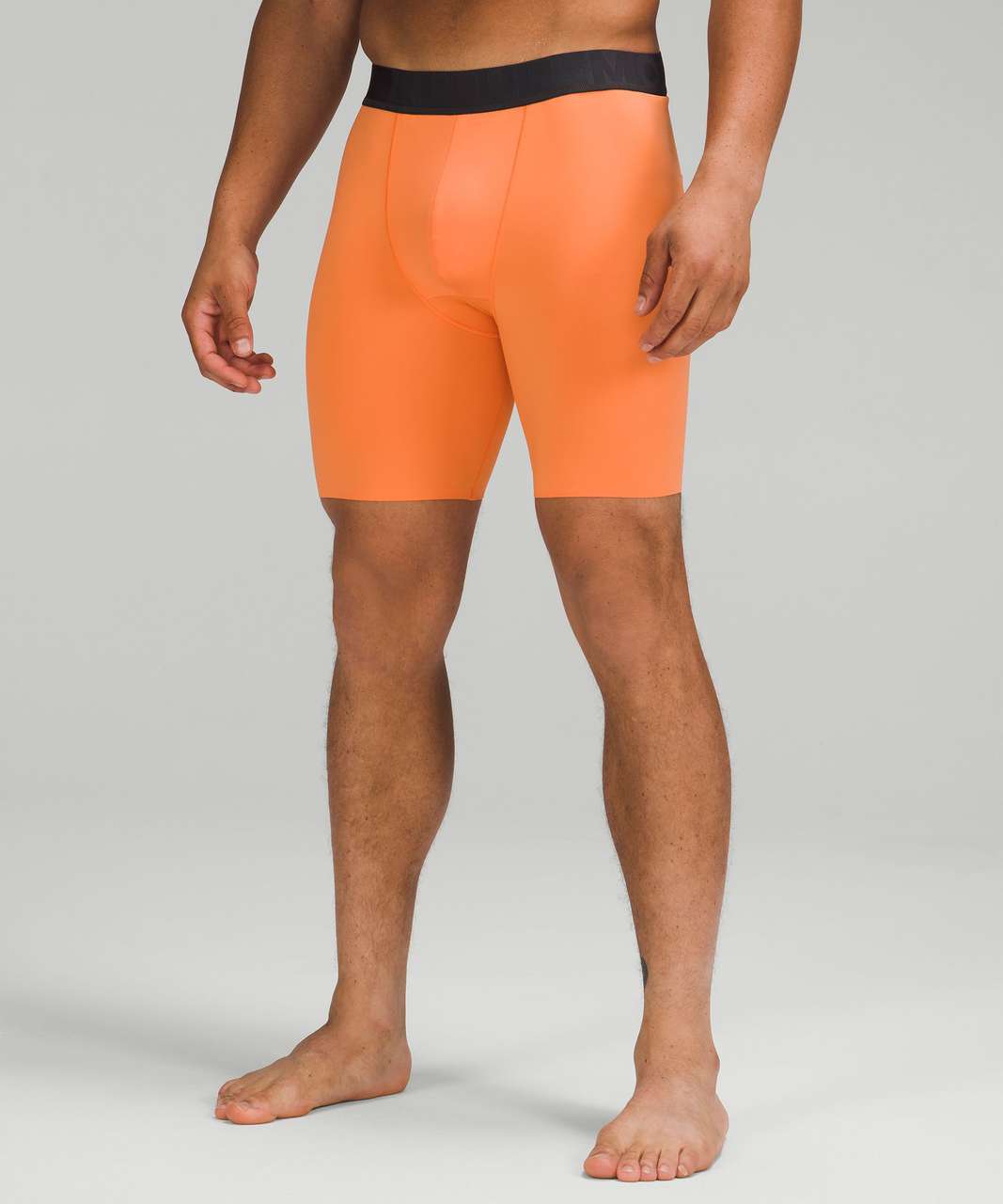 Lululemon Built to Move Long Boxer 7" - Orange Frappe