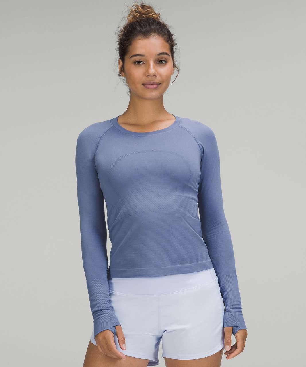 Lululemon Swiftly Tech Short Sleeve Shirt 2.0 - Blue Nile / Blue Nile -  lulu fanatics