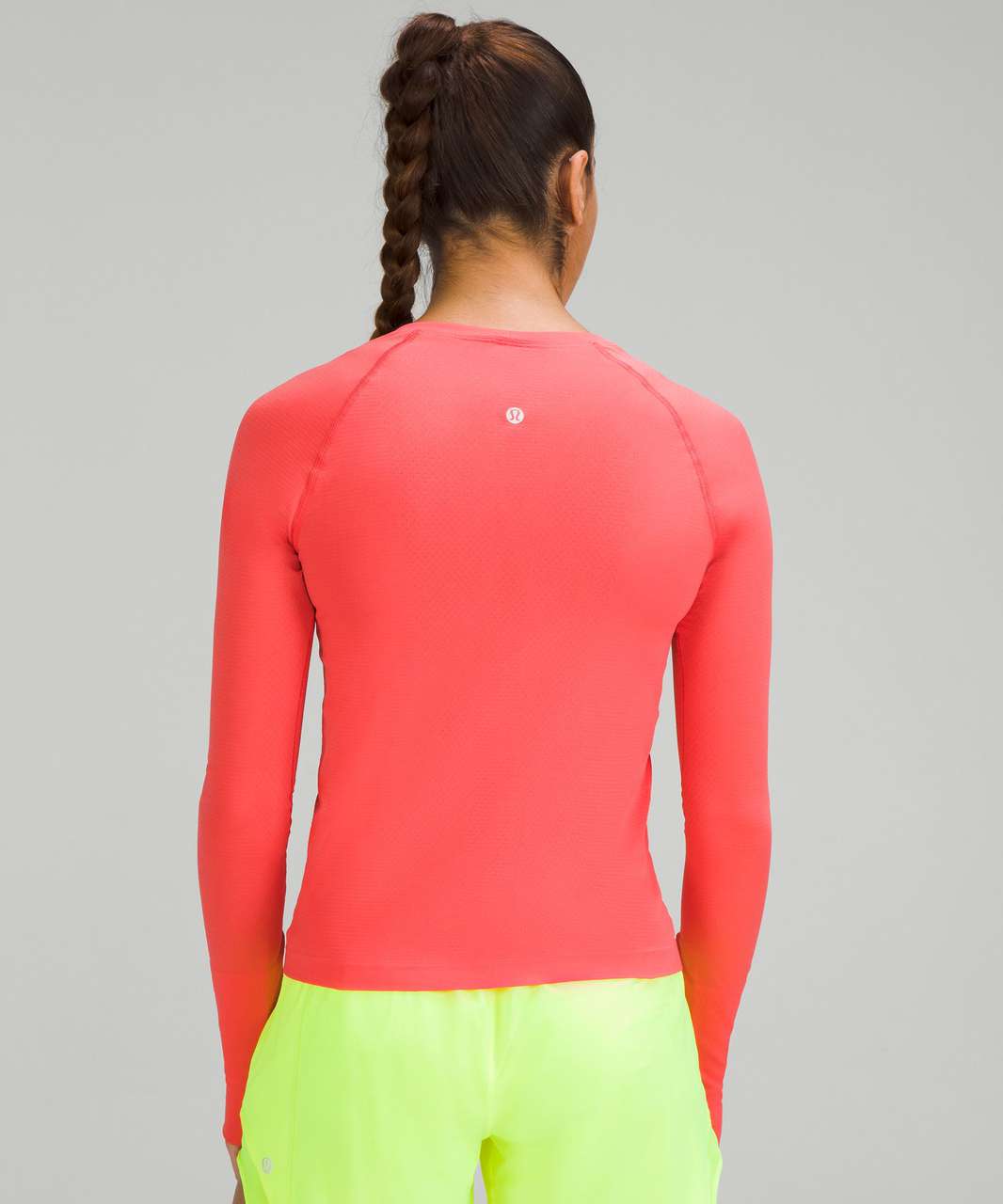 Lululemon Swiftly Tech Long-sleeve Shirt 2.0 Race Length - Pale  Raspberry/pale Raspberry