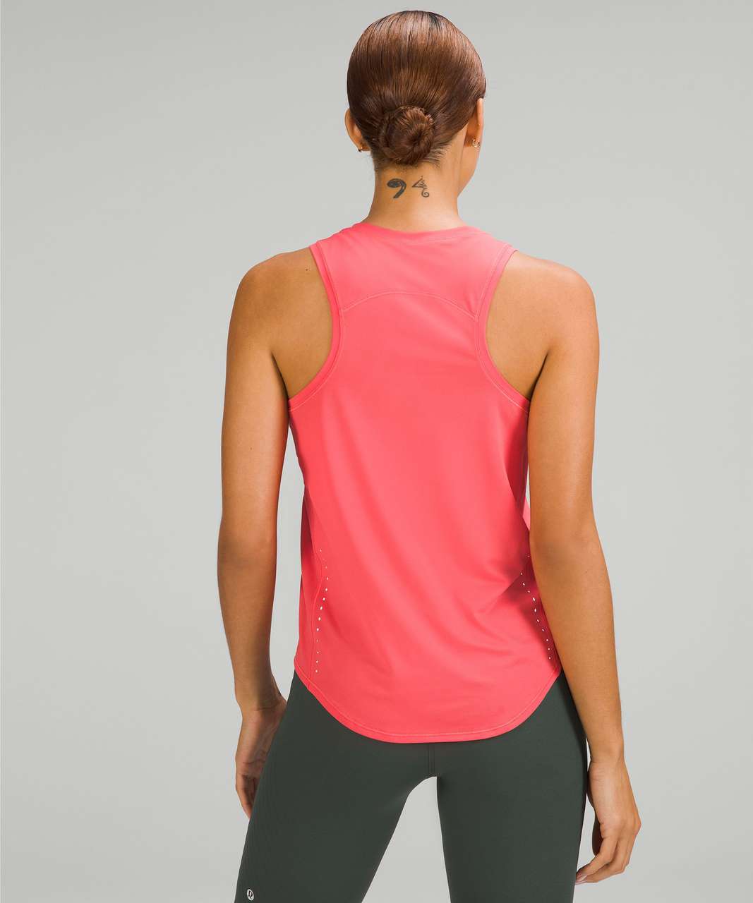 Lululemon High-Neck Running and Training Tank Top - Pale Raspberry - lulu  fanatics