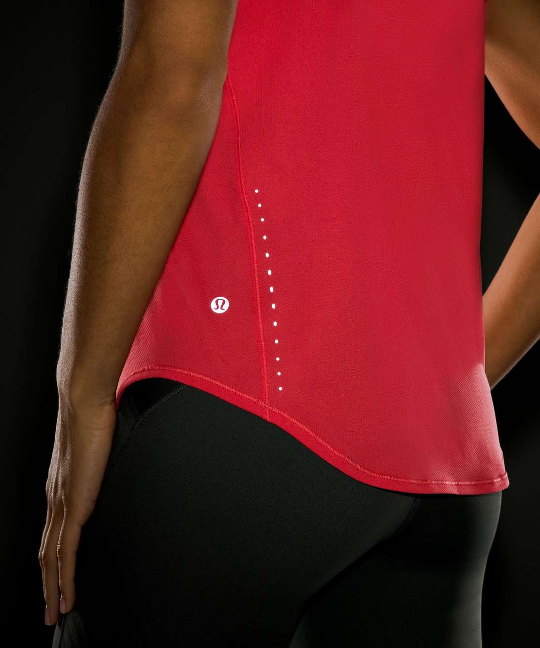 Lululemon High-Neck Running and Training Tank Top - Pale Raspberry