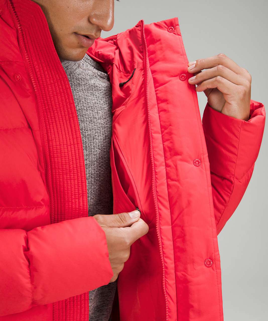 Lululemon Wunder Puff Jacket - Carnation Red