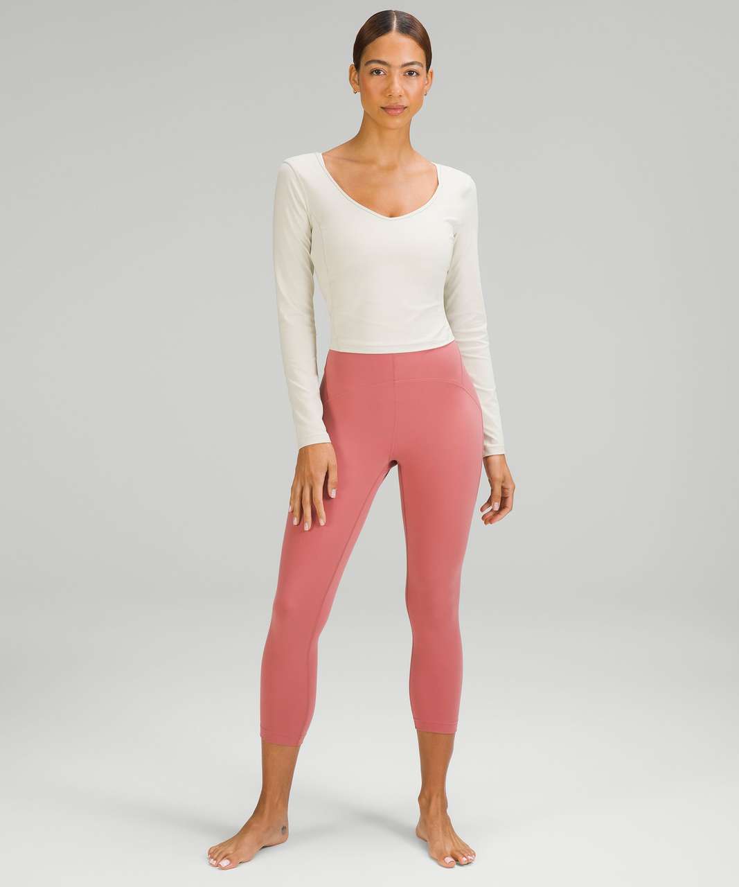 Lululemon InStill High-Rise Crop 23 - Brier Rose - lulu fanatics