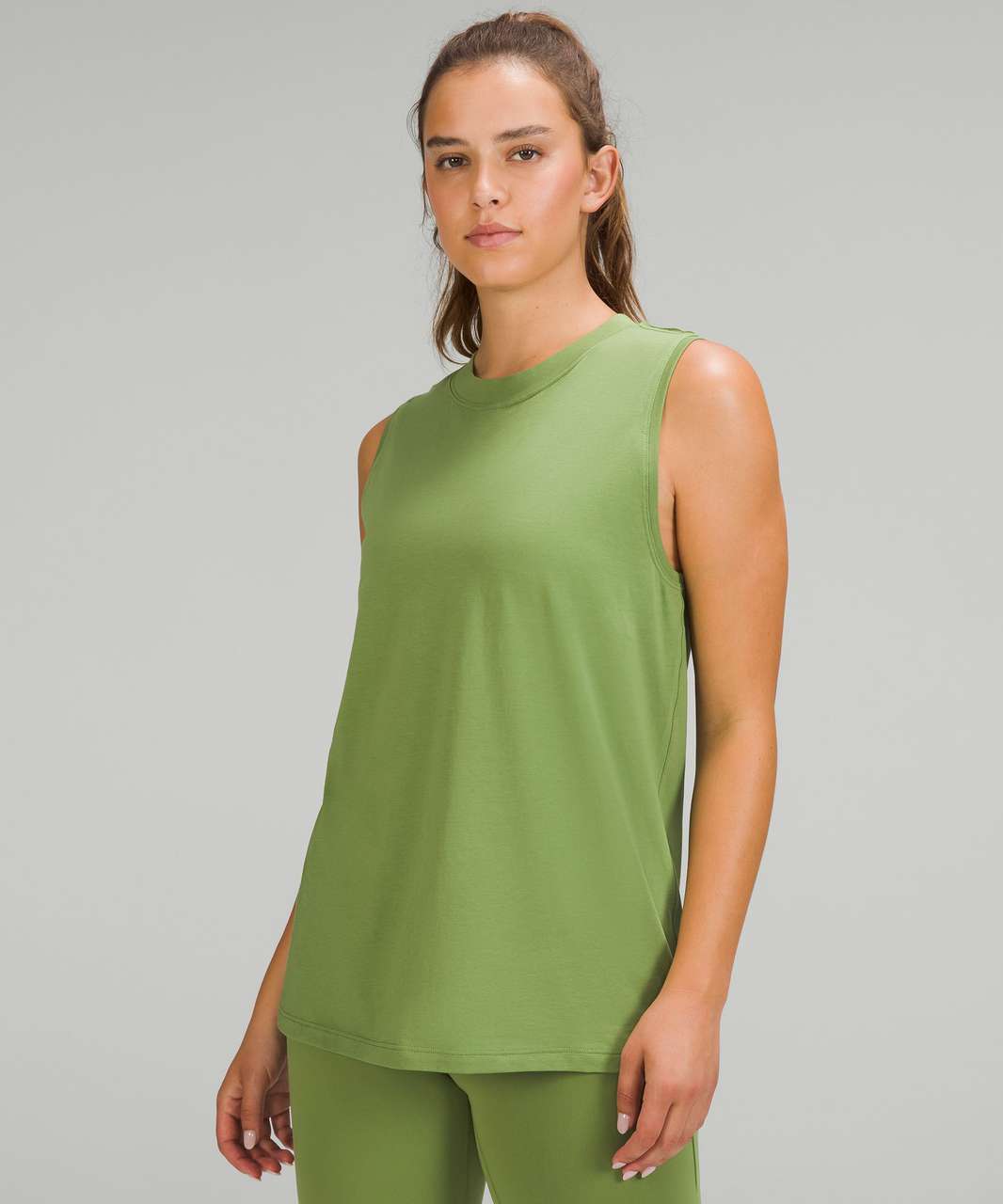 Lululemon Practice Freely Tank - Gingham Green  Athletic tank tops,  Lululemon, Clothes design