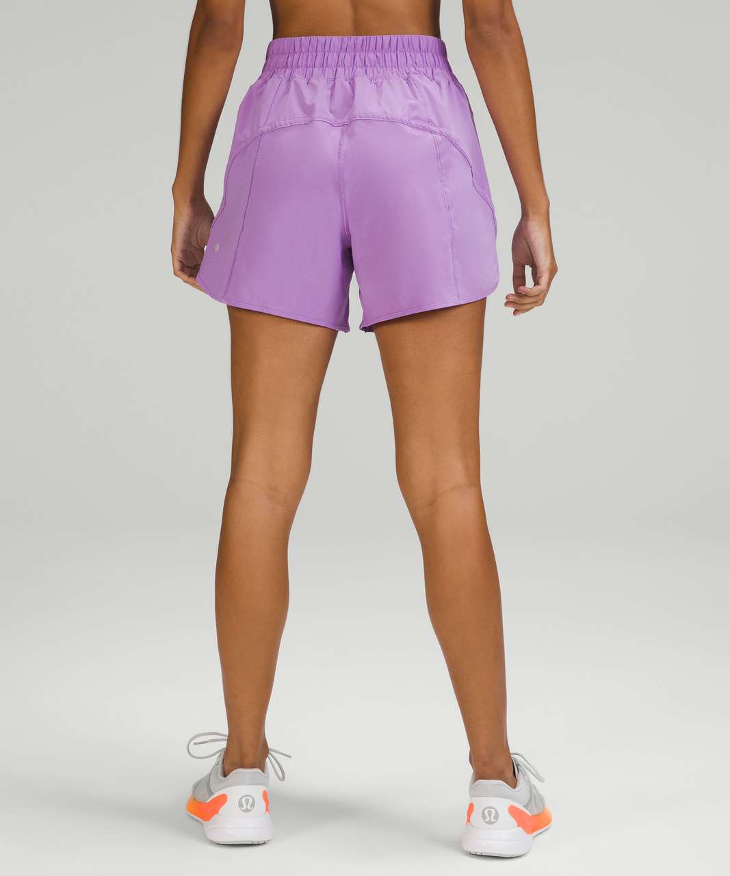 Lululemon Track That High-Rise Lined Short 5" - Purple Blossom Light