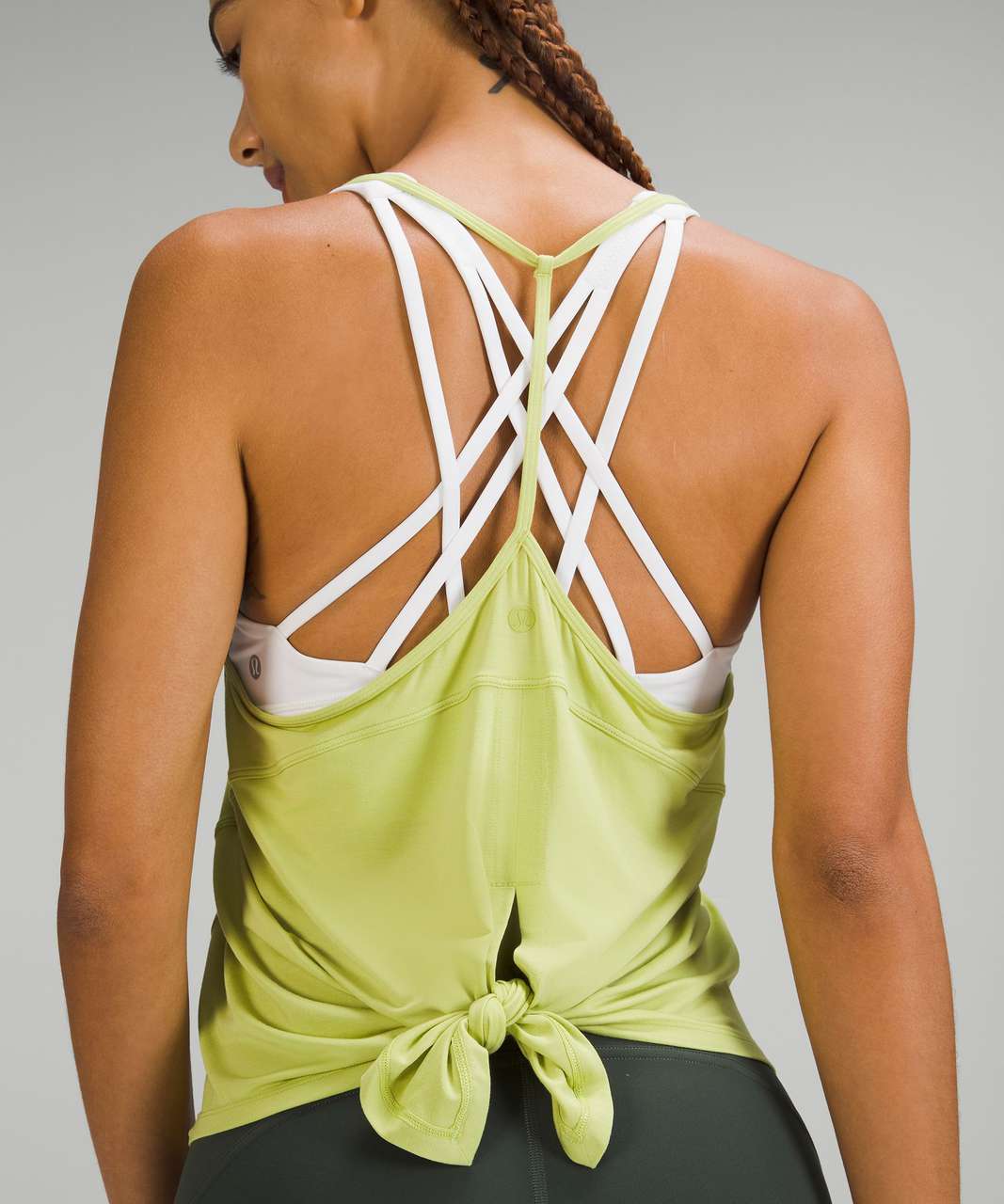 Lululemon Modal-silk Yoga Tank Top - Wasabi