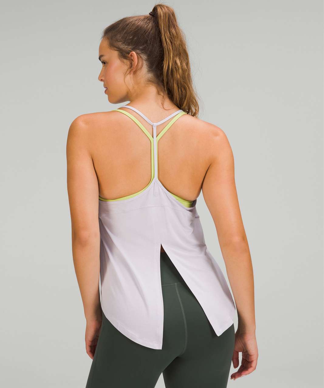 Lululemon LA Scoop Neck Bodysuit - White Opal - lulu fanatics