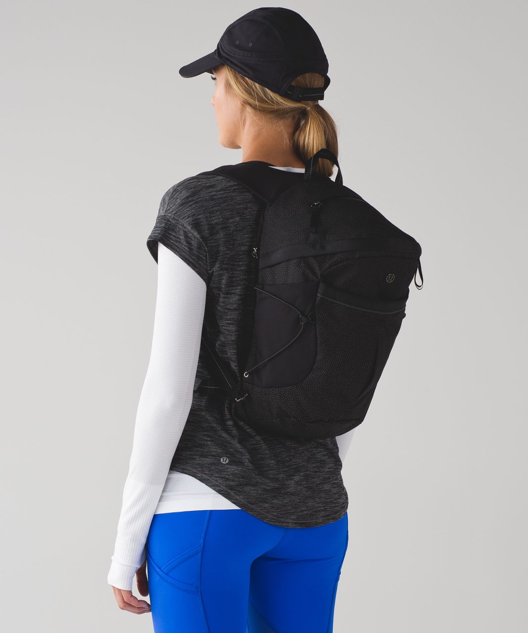 Lululemon Run All Day Backpack (Reflective) - Frozen Fizz Reflective Silver