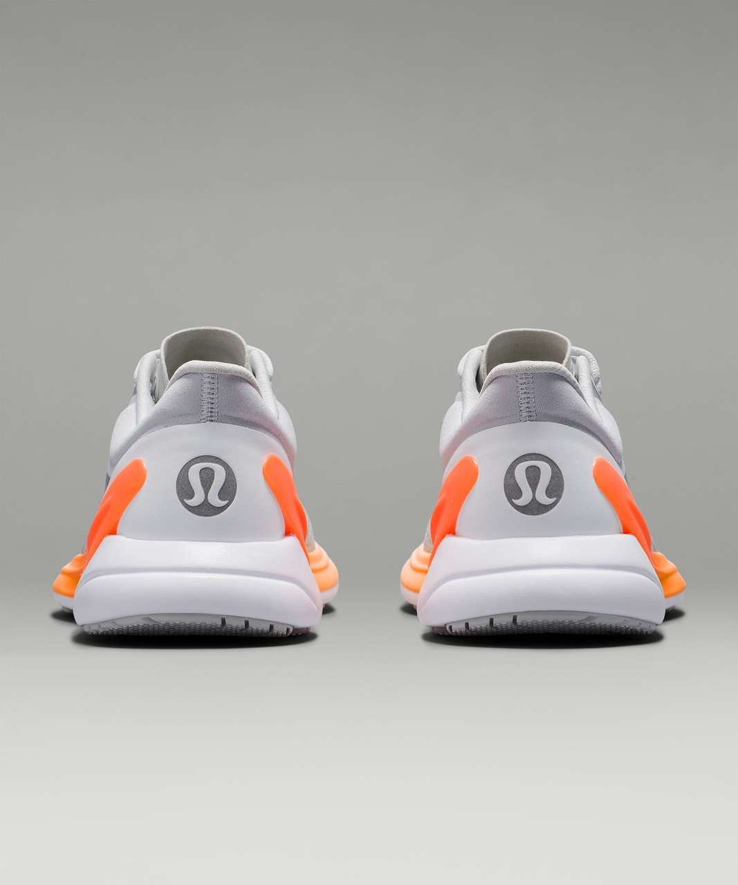 Lululemon Blissfeel Trail Womens Running Shoe - Light Vapor / Bone / Florid  Orange - lulu fanatics