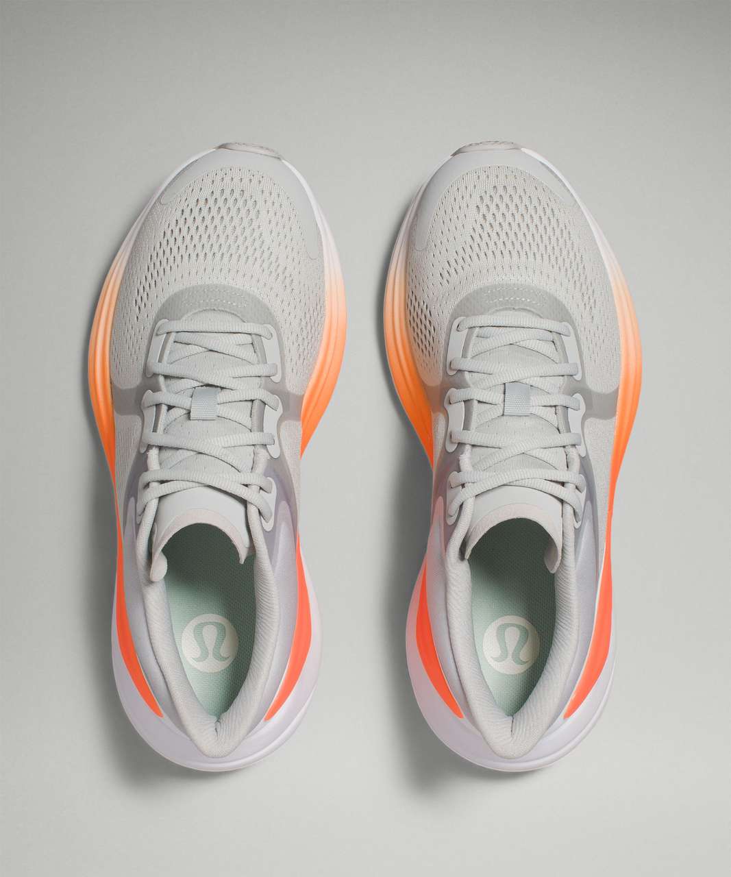 Lululemon Blissfeel Womens Running Shoe - Vapor / Highlight Orange / White