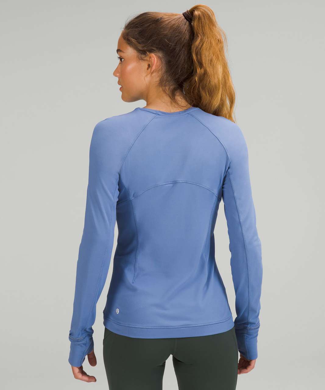 Lululemon Its Rulu Run Long Sleeve Shirt - Water Drop