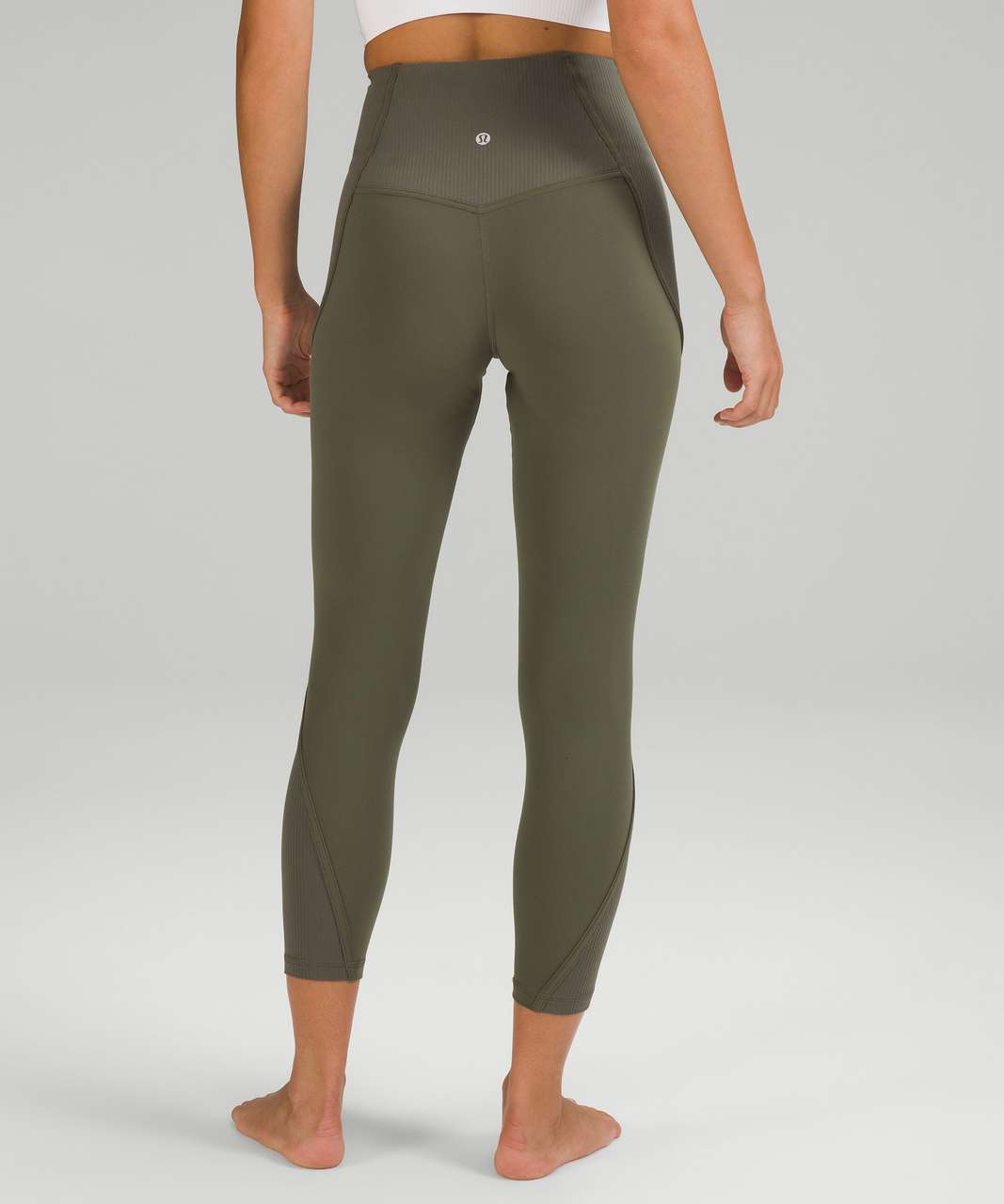 Lululemon Women's Align HR Pant Tight 25 Size 18 RSMG Rosemary Green NWT 