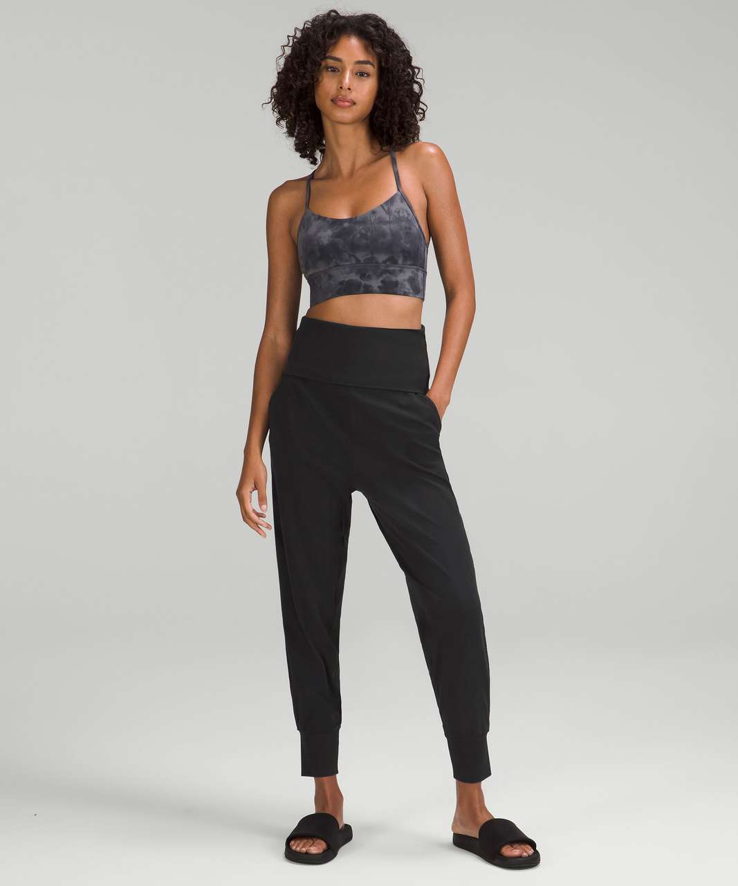 Lululemon Women's Align Jogger Pants High Rise Nulu LW5DH6S Black