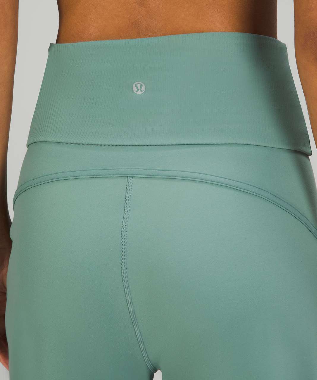 Lululemon Align Super-High-Rise Ribbed-Waist Jogger - Tidewater Teal - lulu  fanatics