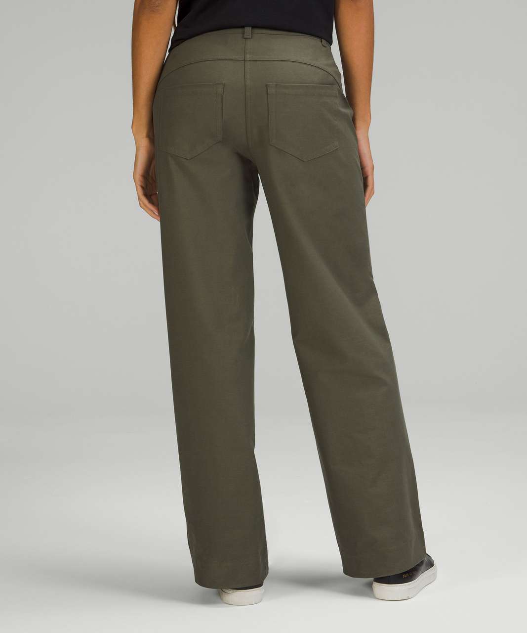 Lululemon City Sleek 5 Pocket Wide-Leg High-Rise Pant *Light Utilitech - Carob Brown