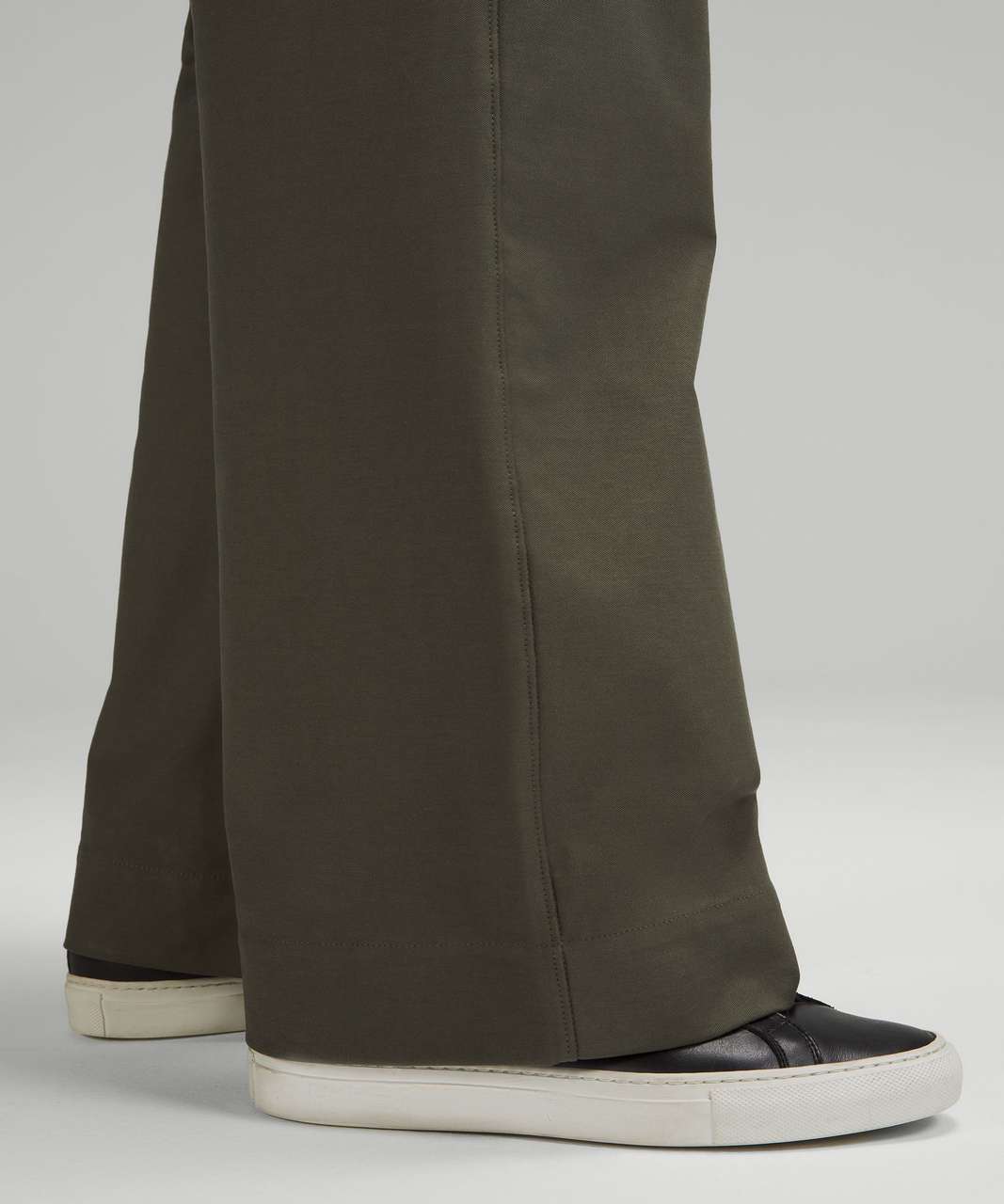 Lululemon City Sleek 5 Pocket Wide-Leg High-Rise Pant *Light Utilitech -  Carob Brown - lulu fanatics