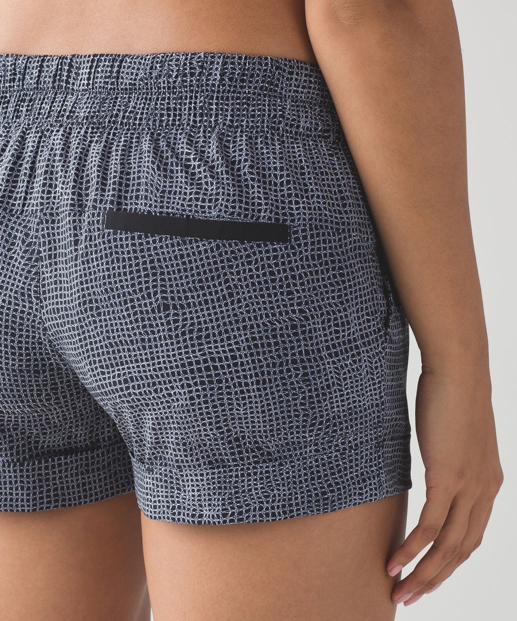 Lululemon Spring Break Away Short II (3) - Fall Net White Black - lulu  fanatics