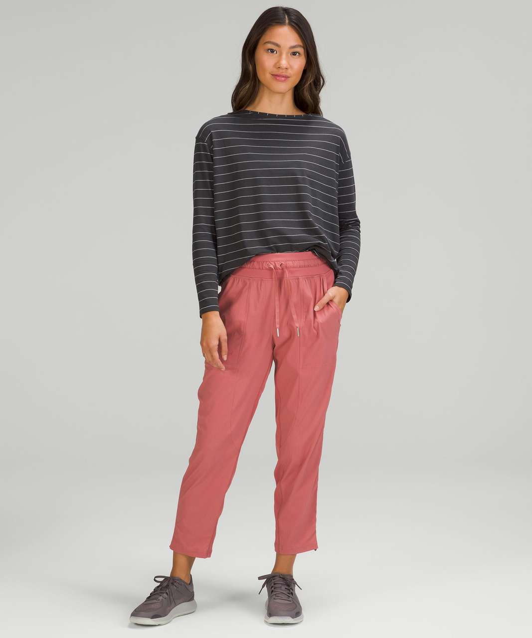 Lululemon Dance Studio Mid-Rise Full Length Pant - Brier Rose - lulu  fanatics