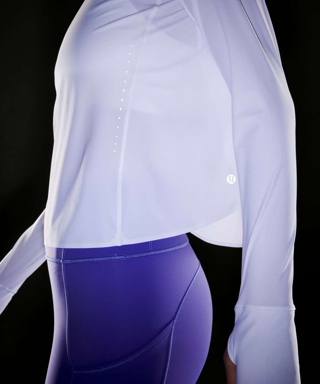 Lululemon UV Protection Running Long Sleeve Shirt - White