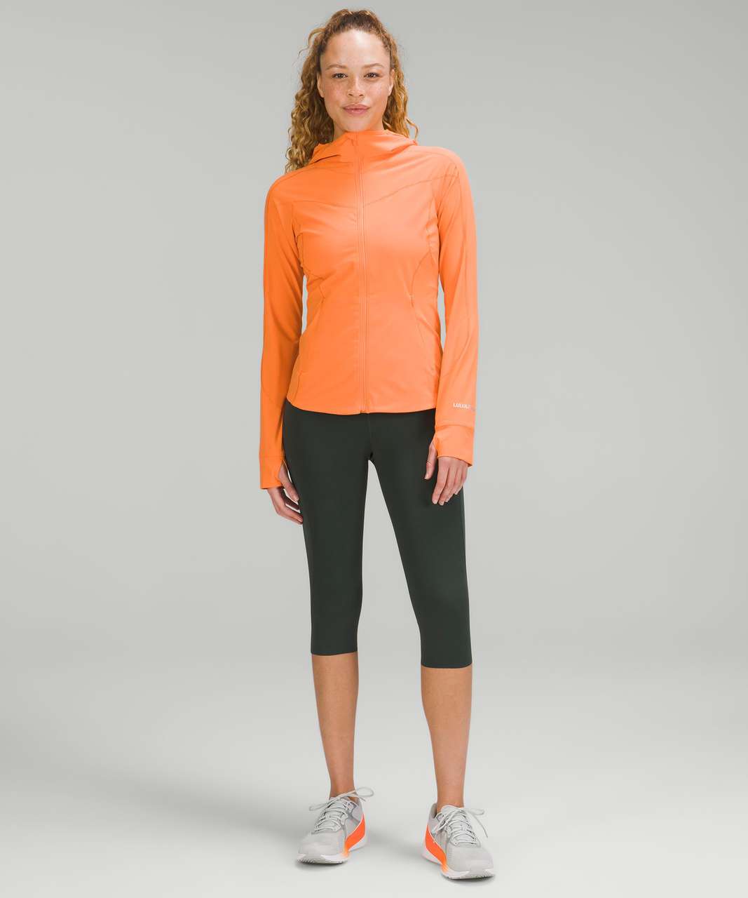 Lululemon Base Pace High-Rise Crop 17" - Smoked Spruce