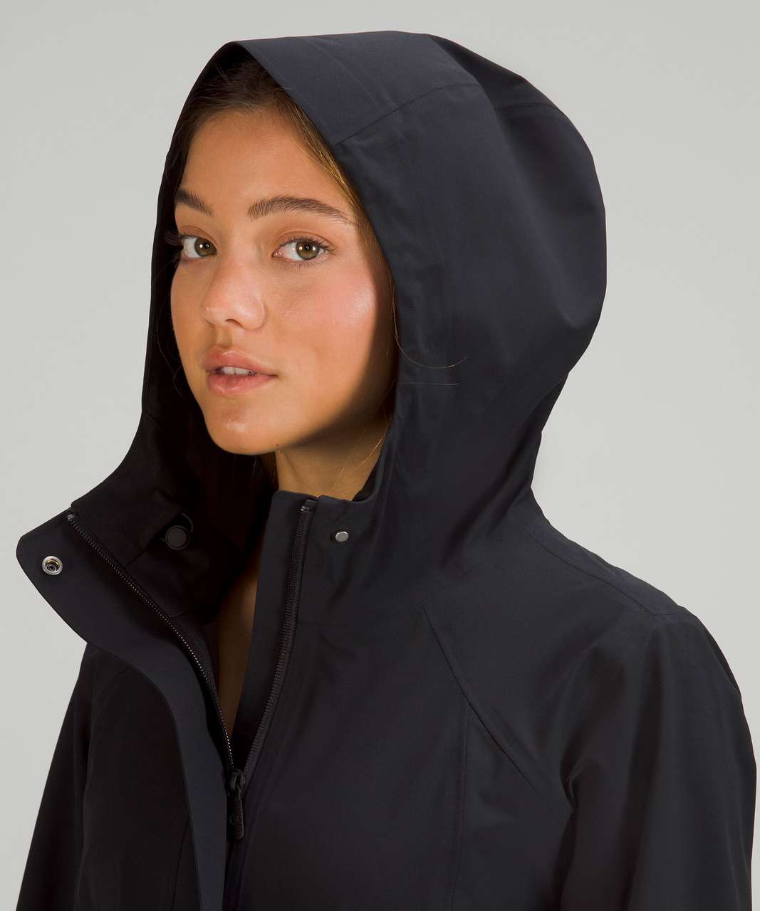 Lululemon RepelShell Rain Jacket - Black - lulu fanatics