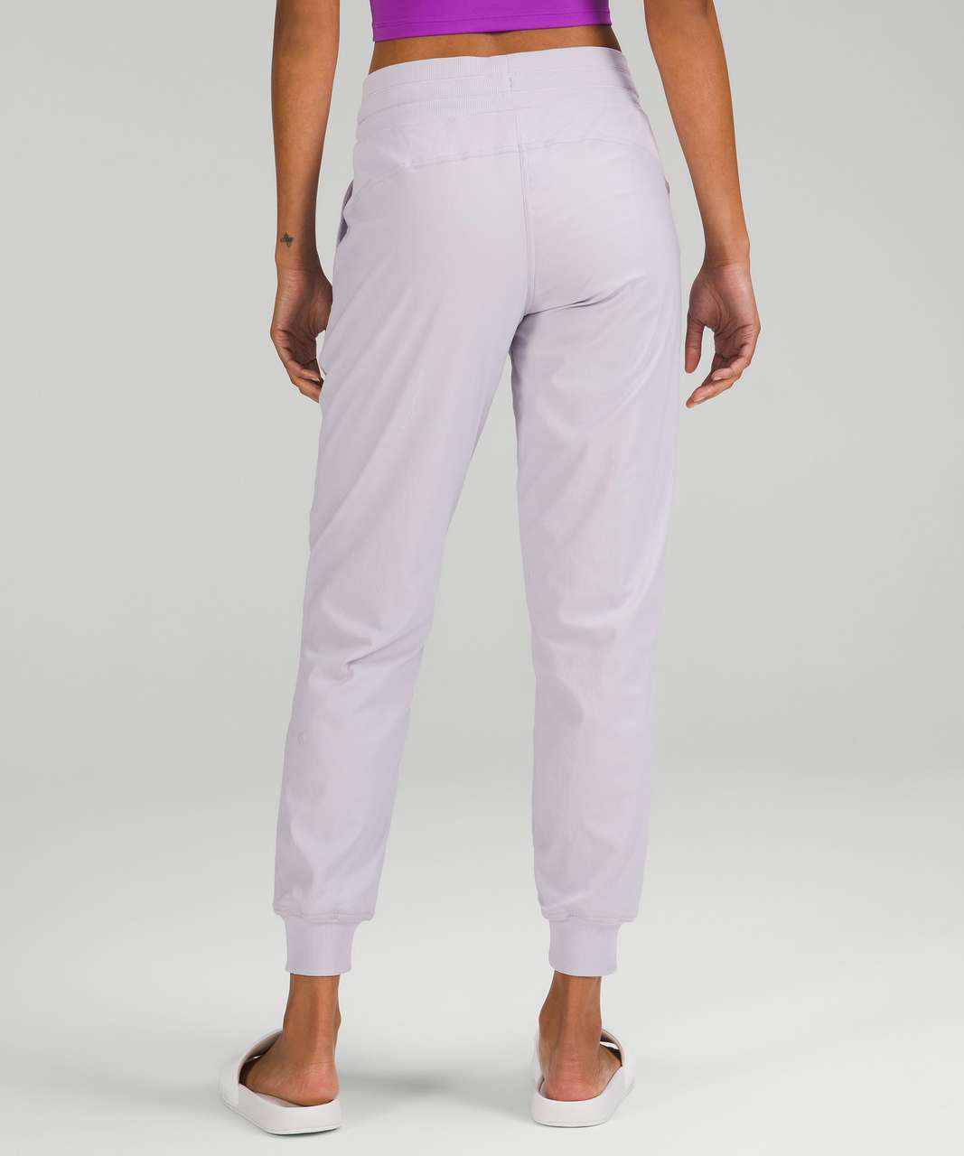 Lululemon Dance Studio Lined Mid-Rise Jogger - Faint Lavender - lulu  fanatics