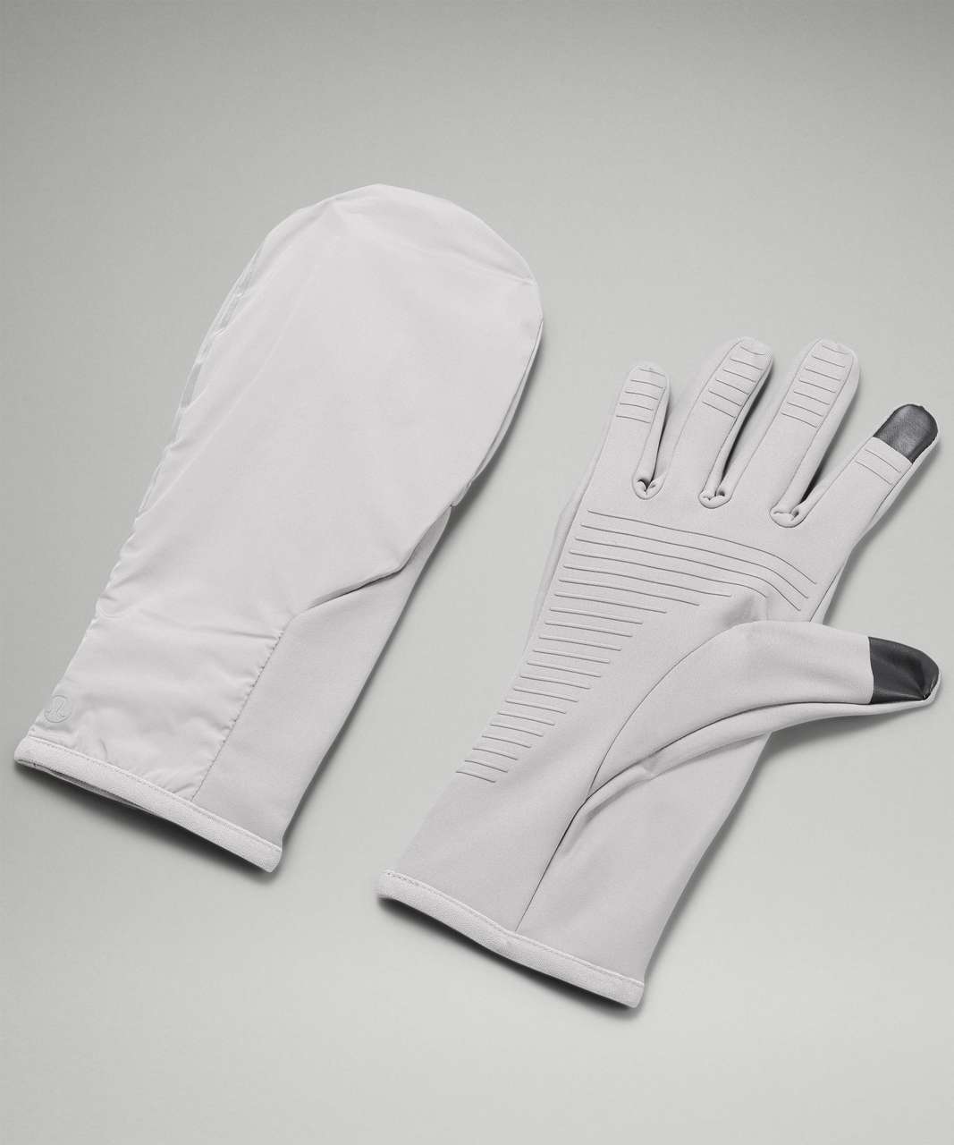 Lululemon Cold Terrain Hooded Gloves - Gull Grey