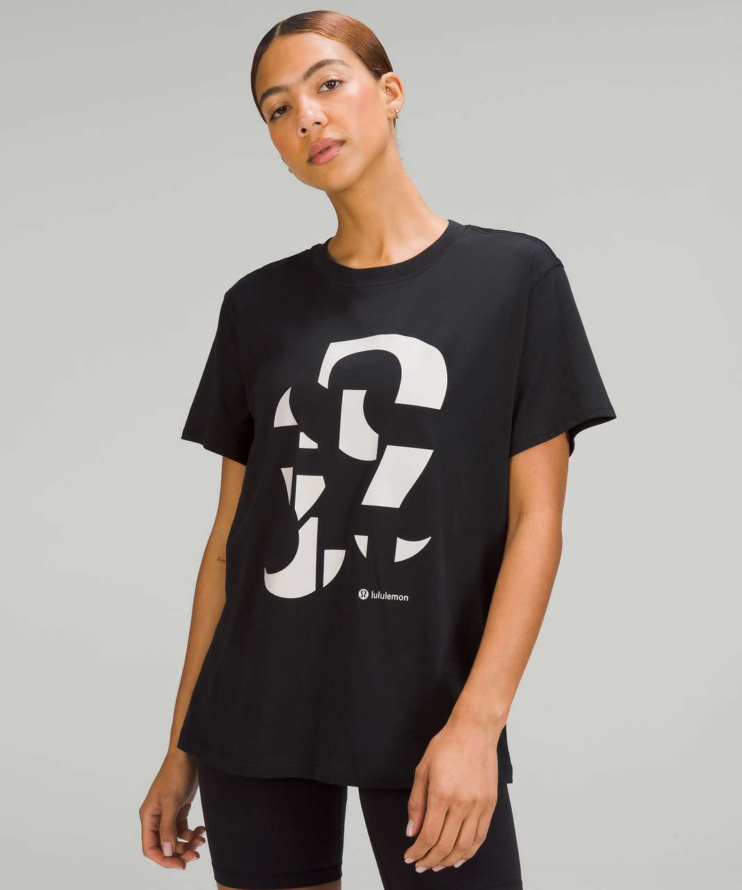 Lululemon All Yours Graphic Short Sleeve T-Shirt - Black - lulu fanatics