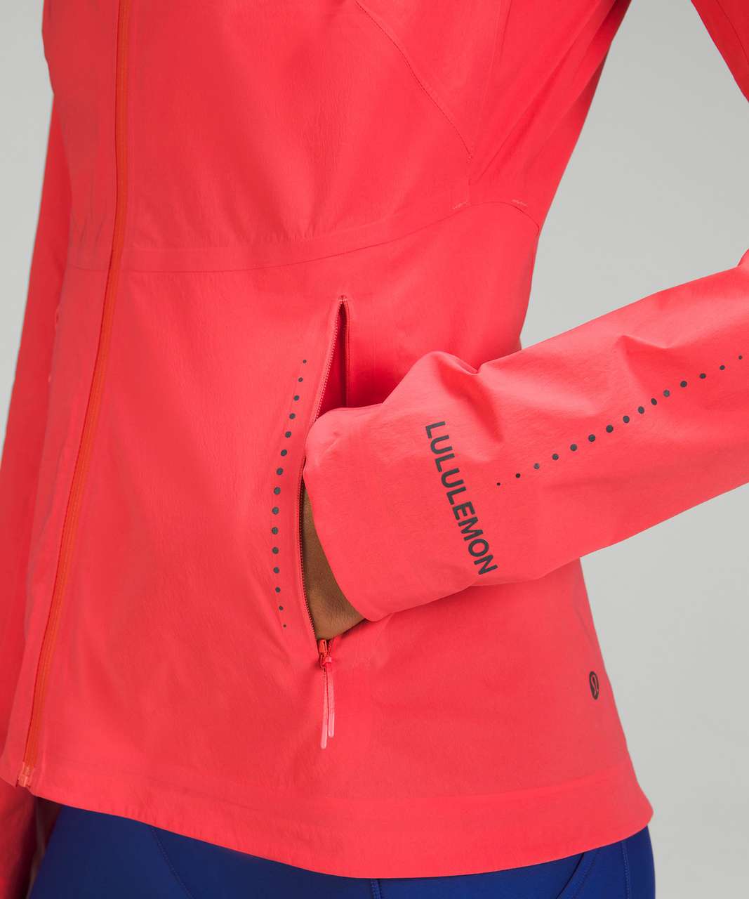 Lululemon Fast and Free Windbreaker - Ripened Raspberry - lulu fanatics