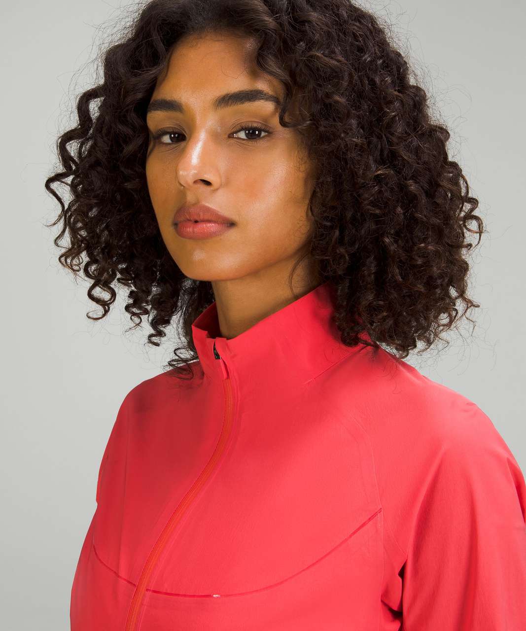 Lululemon Fast and Free Windbreaker - Pale Raspberry