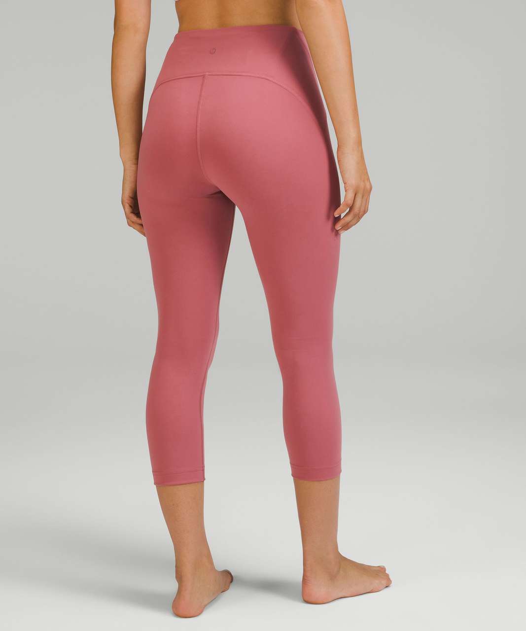 Lululemon Align High-Rise Crop 21 - Love Red - lulu fanatics