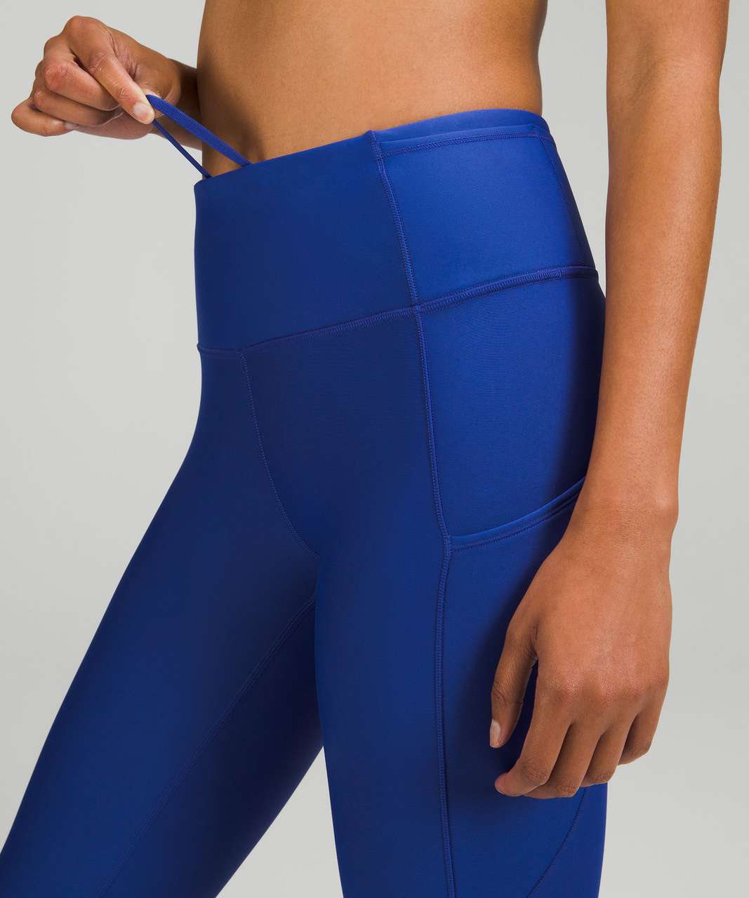 Lululemon Fast and Free High-Rise Tight 28 *Non-Reflective Brushed Nulux -  True Navy - lulu fanatics