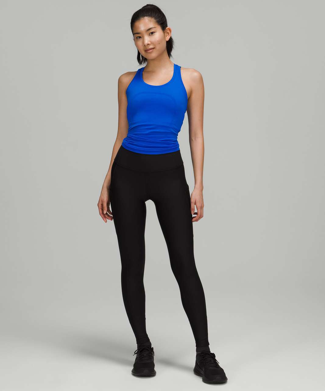 Lululemon Fast As Fleece Tight 28 - Black - lulu fanatics