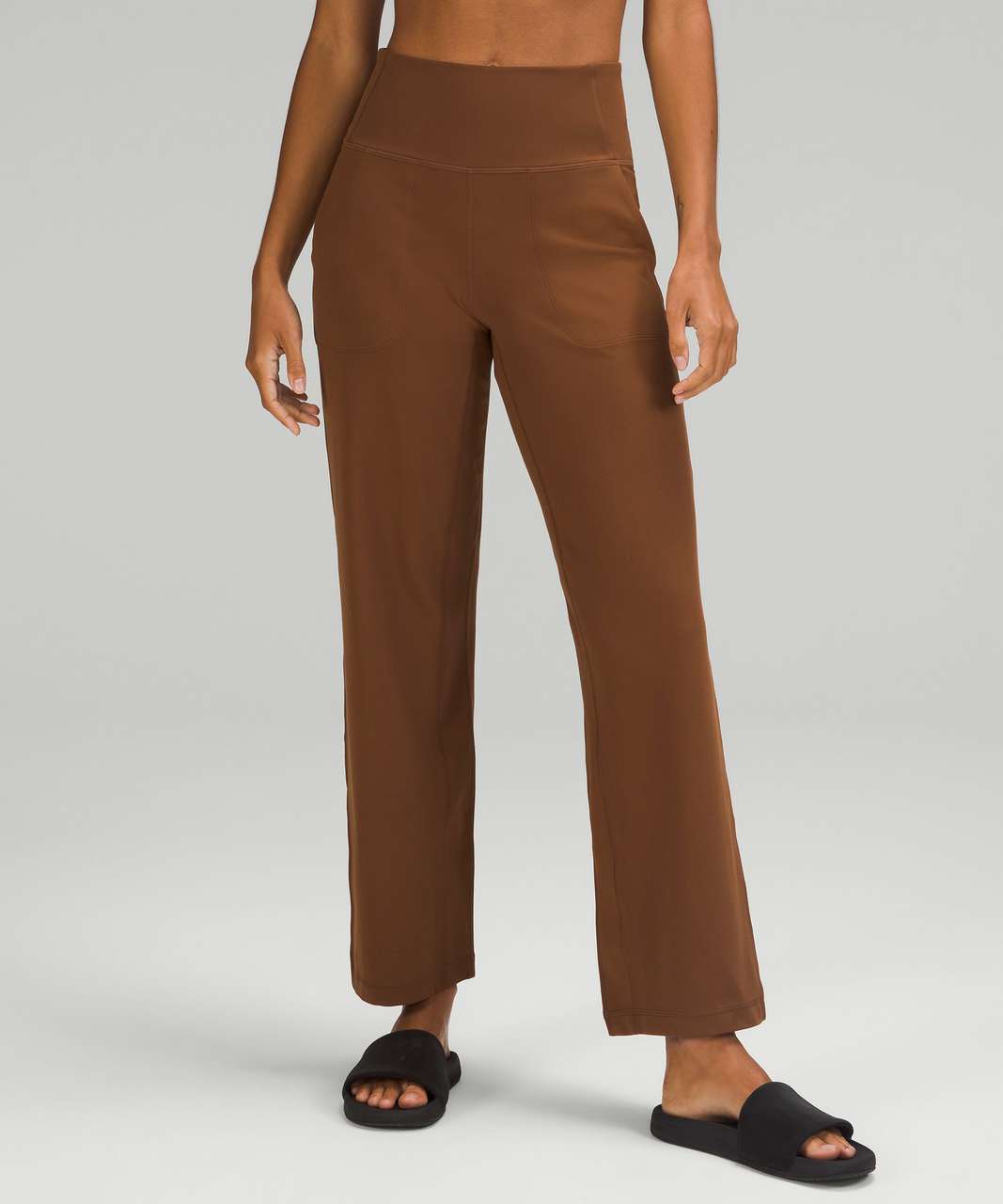 Lululemon Align High-Rise Pant with Pockets 25 - Roasted Brown - lulu  fanatics