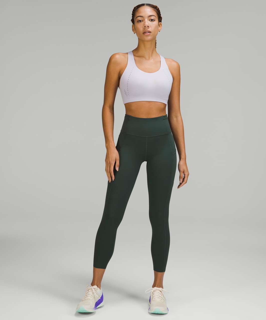 Lululemon AirSupport Bra *High Support, C-DDD Cups Rhino Grey / Vapor Size  34DDD - $49 - From Holly