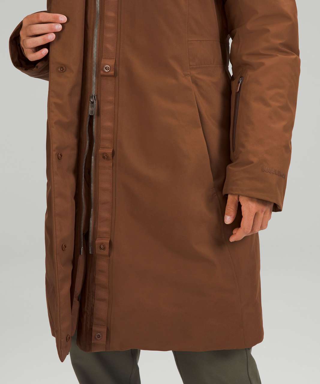 Lululemon Snow Warrior Parka - Roasted Brown